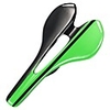 Selle de Vélo Confort Design Creux Fibre de carbone Cyclisme Vélo de Route Vélo tout terrain / VTT Vélo à Pignon Fixe Vert