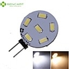 SENCART 1pc Spot LED 270-300 lm G4 MR11 6 Perles LED SMD 5730 Décorative Blanc Chaud Blanc Froid 12 V 24 V / 1 pièce / RoHs