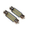 SENCART 2pcs 36mm Automatique Ampoules électriques 3 W SMD 3014 120-160 lm 16 LED Éclairage intérieur / Éclairage extérieur Pour