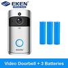 sonnette vidéo wifi intelligente eken v5 avec batterie 3 18650