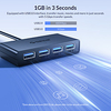 séparateur orico-usb 4 ports usb hub 3.0 port d