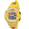 sportif de bande de montre de silicone numérique de poignet des femmes (couleurs assorties)