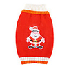 Style de Père Noël Pull Motif mignon de Noël pour Animaux Chiens (Assorted Sizes)