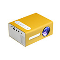 T300 projecteur support 1080p 600lumens écran de projecteur 100 pouces led projecteur objectif 3.5mm audio hdmi led mini projetor
