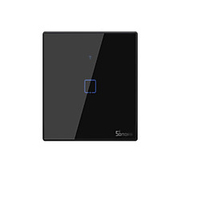 t3uk1c-tx1 interrupteur mural wifi intelligent ouvert 86 panneau standard européen télécommande de téléphone portable miniinthebox
