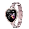 T52S Femme Montre Connectée Bluetooth Moniteur de Fréquence Cardiaque Mesure de la pression sanguine Calories brulées Santé Contrôle de l