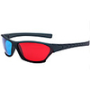 tempête-vidéo,  la lecture rapide des lunettes rouges et bleues 3D,  Mobile,  TV,  ordinateur écran stéréoscopique spéciales lunettes 3D,  myopie générale