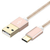 Type-C Adaptateur de câble USB Tressé / Plaqué or Câble Pour Samsung / Huawei / LG200 cm Pour Nylon