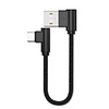 Type-C Câble 0.2m (0.65Ft) Charge rapide Nylon Adaptateur de câble USB Pour Huawei