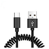 Type-C Câble 1.0m (3ft) Rétractable / Haut débit / Charge rapide PVC Adaptateur de câble USB Pour Macbook / Samsung / Huawei