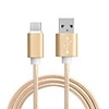 Type-C Câble 1m-1.99m / 3ft-6ft Tressé / Haut débit / Charge rapide Nylon Adaptateur de câble USB Pour Samsung / Huawei / MacBook Pro