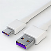 Type-C Câble 5 A 1.0m (3ft) Haut débit / Charge rapide Aluminium / ABS PC Adaptateur de câble USB Pour Samsung / Huawei / Xiaomi