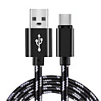 Type-C Câble Tressé / Haut débit Nylon Adaptateur de câble USB Pour Samsung / Huawei