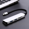 type c hub usb c3 usb3.1 hub avec hdmi 5 en 1 hub combo avec 2 ports usb3.0 lecteur de carte sd tf adaptateur USB