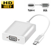 Type-c mâle vers vga femelle adaptateur convertisseur câble usb c usb 3.1 vers vga convertisseur pour macbook game meeting samsung google huawei miniinthebox