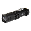 UltraFire 3-Mode Cree XP-E Q5 LED Flashlight Zoom avec Clip (240LM,  1xAA,  Noir)
