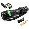Ultrafire CREE Q5 conduit bubles 2000 lumens lampe de poche tactique zoomable avec la conception d