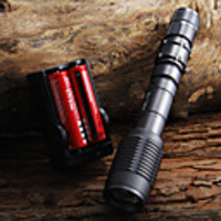 UltraFire CREE XML T6 2000LM LED Flashlight 2x18650 Zoombale Batteries Chargeur