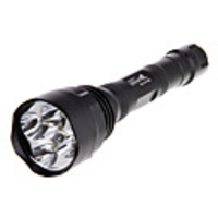 UltraFire MCU WF-900L 5 modes 5xcree XP-E Q5 LED Flashlight (3000lm,  2x18650,  noir)