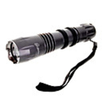 UltraFire mono-mode CREE XM-L T6 LED Blanc Zoom lampe de poche (1000LM,  1x18650,  Gray)