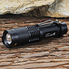 UltraFire SK98 Adjustable Focus5-Mode 1xCree XM-L T6 LED Flashlights(1x18650, 1200LM, Black)