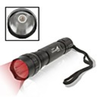 Ultrafire WF-501b chasse lampe de poche 1 en mode CREE Q5 lampe torche dirigée chasse recherche la lumière rouge (240lm,  1x18650)