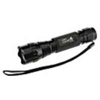 UltraFire WF-501B Cree XR-E Q5 5-Mode poche à DEL avec Bezel de la grève (200LM,  1x18650,  Noir)