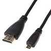 Un câble HDMI / microHDMI v1.3 pour une croissance intelligente LED HDTV,  Apple TV,  DVD Blu-ray,  Xbox 360 et plus (1, 5 m,  noir)