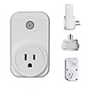 us wifi prise intelligente téléphone mobile commutateur de synchronisation à distance commande vocale prise de maison intelligente sans fil