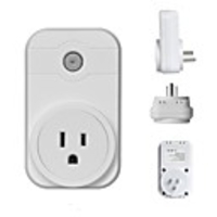 us wifi prise intelligente téléphone mobile commutateur de synchronisation à distance commande vocale prise de maison intelligente sans fil
