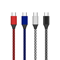 USB C Câble Charge Rapide Transmission de données Chargeur de téléphone 1.0m (3ft) Térylène Pour Xiaomi MI Samsung Xiaomi Accessoire de Téléphone miniinthebox