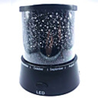 Vacances Fantastique Lampe Ciel Etoilé Eclairage LED Jouets Lumineux Lampe Constellation Projecteur étoile Brillant Motif géométrique Enfant Adulte pour des cadeaux d