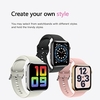 W9 Montre intelligente 1.69 pouce Smartwatch Montre Connectée Bluetooth Podomètre Rappel d