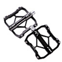 Wheel up Pédales VTT Pédale Plateforme Roulement scellé Poids Léger Antidérapant 3 Roulement Aluminum Alloy pour Cyclisme Vélo de Route Vélo tout terrain / VTT Cyclotourisme Noir