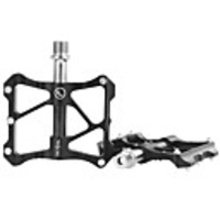 Wheel up Pédales VTT Pédale Plateforme Roulement scellé Poids Léger Antidérapant 3 Roulement Aluminum Alloy pour Cyclisme Vélo de Route Vélo tout terrain / VTT Cyclotourisme Noir