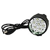 WhiteLED Bike Light / Phare de Marsing M70 7 x CREE XM-L T6 3-modes - Noir (6 x 18650 inclus)
