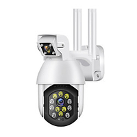 WiFi haute définition caméra binoculaire intelligente surveillance balle machine extérieure étanche téléphone portable moniteur à distance alarme lumière alarme miniinthebox