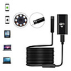 wifi micro endoscope 1200p hd caméra mégapixels pour ios android caméscope étanche moteur endoscope tuyau 8mm 8 led