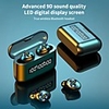 x35 écouteurs sans fil tws casque bluetooth5.0 stéréo avec contrôle du volume avec boîtier de charge alimentation mobile pour smartphones contrôle tactile intelligent pour téléphone mobile