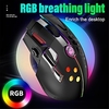 x6 souris de jeu filaire usb/sans fil 2.4g lumière rvb 12000 dpi 5 niveaux de dpi réglables 11 touches miniinthebox