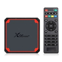 X96 mini plus smart tv box android 9.0 amlogic s905w4 quad core double wifi 1080p 4k prise en charge lecteur multimédia vocal google miniinthebox