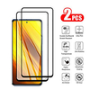 XIAOMIScreen ProtectorXiaomi Poco X3 NFC Haute Définition (HD) Ecran de Protection Avant 2 pièces Verre Trempé