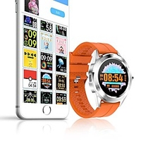 Y10 Montre intelligente 1.54 pouce Smartwatch Montre Connectée Bluetooth Podomètre Moniteur d