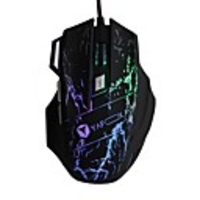 yafoxg40 jeu portable bureau souris filaire lumières colorées port USB universel 1000-1200-1600-2400dpi 0dpi