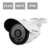 yanse 1/3 "CMOS caméra IR 36 LEDs 6mm sécurité de vision de CCTV étanche 1000tvl caméras extérieures 712cfw