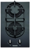 Baumatic BGG32 Domino Hob Gas on Glass 30cm 2 Burner Black