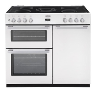 Belling DB490E Range Cooker Electric Double 90cm White