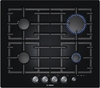 Bosch PPP616M91E Gas Hob Exxcel 59cm wide 4 Burner Black Glass - EX DISPLAY