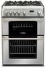 Cannon CH60GPXF Gas Cooker 60cm Double Oven Grill Stainless Steel
