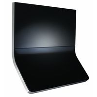 CDA 3C9SS Cooker Hood Curved Glass Extractor 90cm